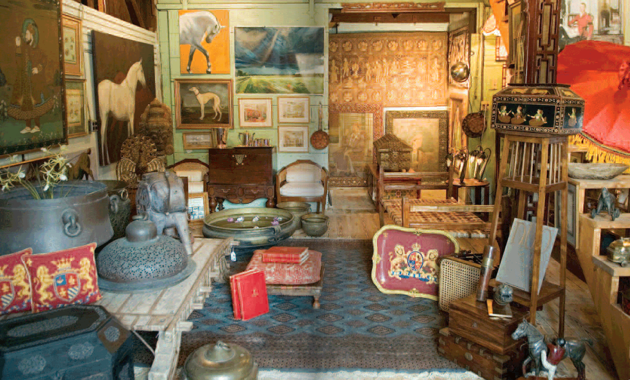 Interior photo of Chisholm Gallery featured in the book (Photo courtesy of Kathy Landman Atelier, Amenia, NY)